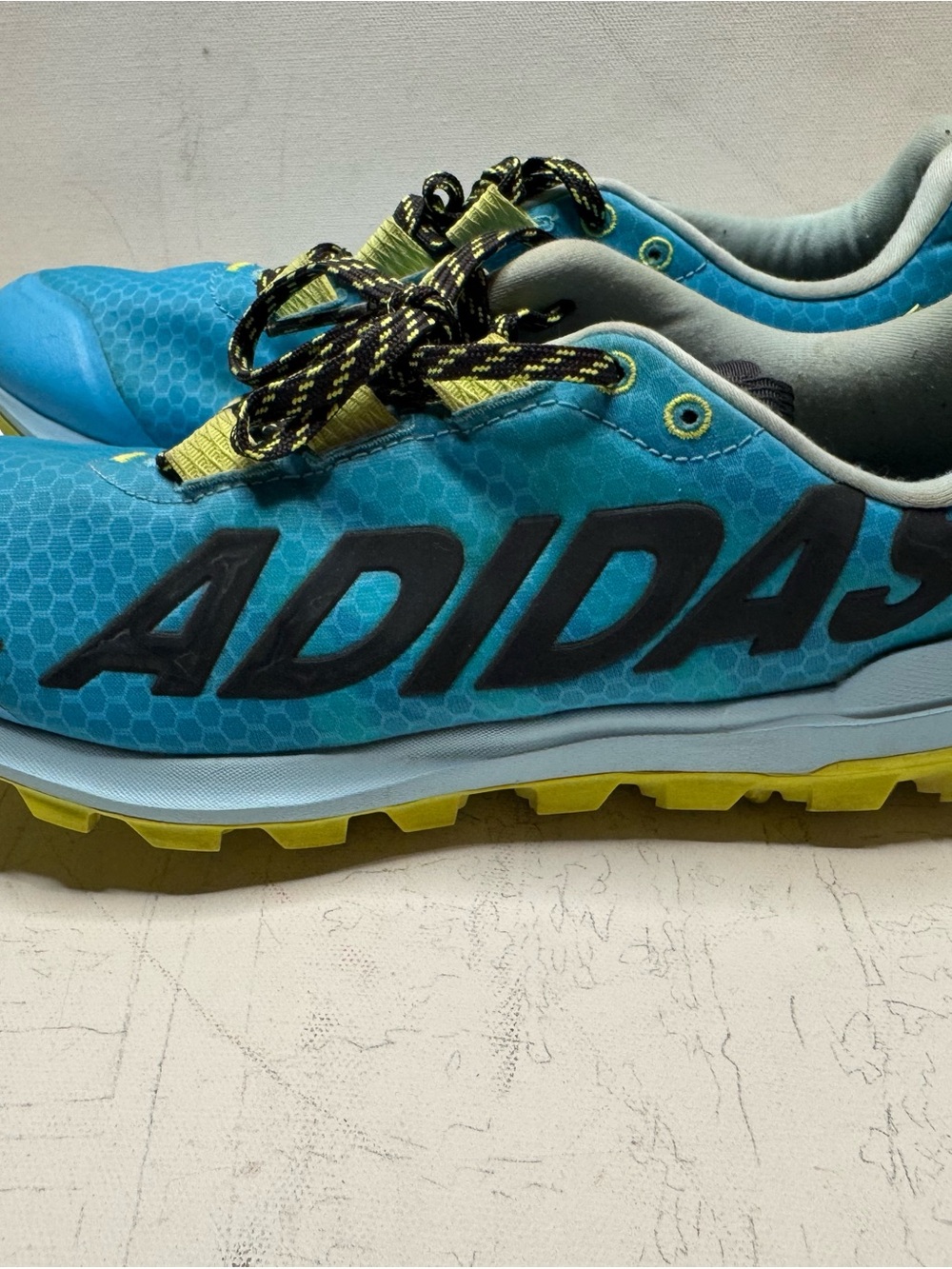 Adidas Blue Trail Running Shoes